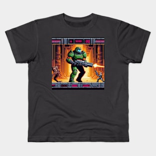 Doom the SNES sidescroller Kids T-Shirt